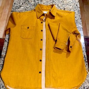 Brand New Gustin Cone Mills Marigold Workshirt